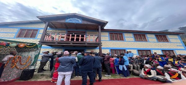 हुम्लामा भारतीय सहयोगले दुई विद्यालयको निर्माणपछि हस्तान्तरण 