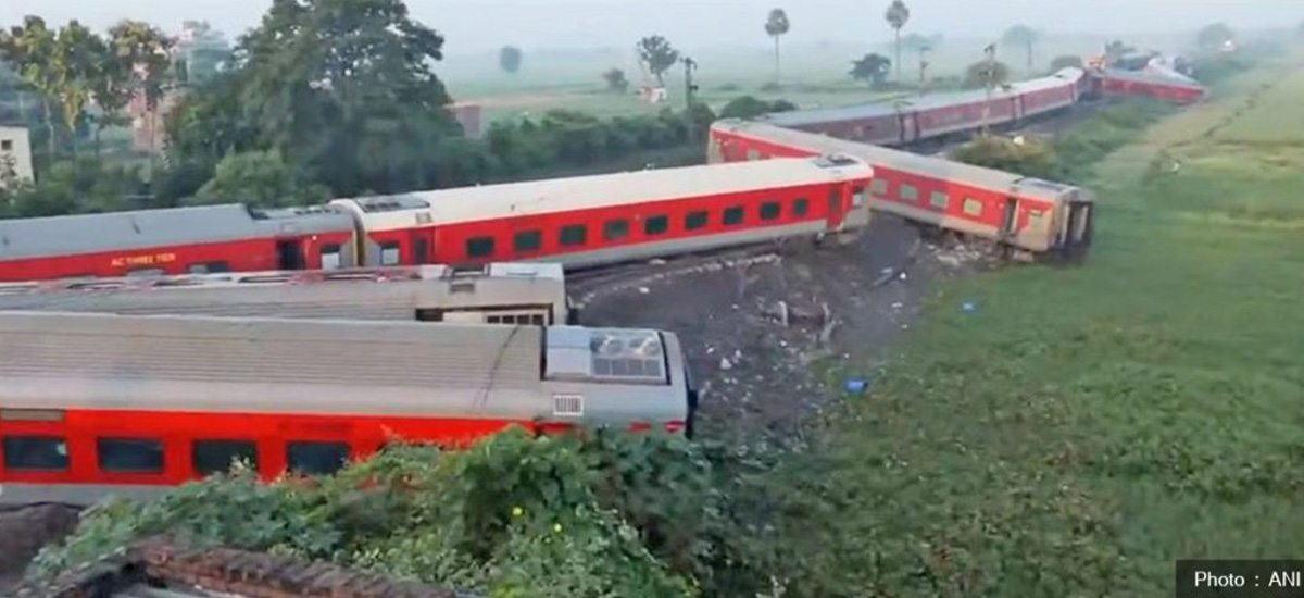 भारतको बिहारमा रेल दुर्घटना : ६ जनाको मृत्यु, १०० जना घाइते