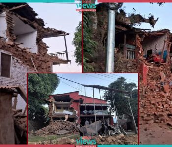 जाजरकोट भूकम्प : अस्थायी आवासको पहिलो किस्ता वितरण सुरु