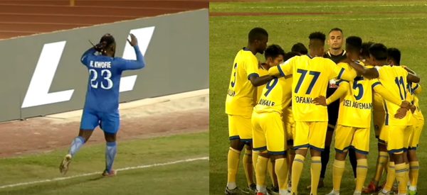 एनएसएल फुटबल : धनगढी र वीरगंजको पहिलो हाफ बराबरी