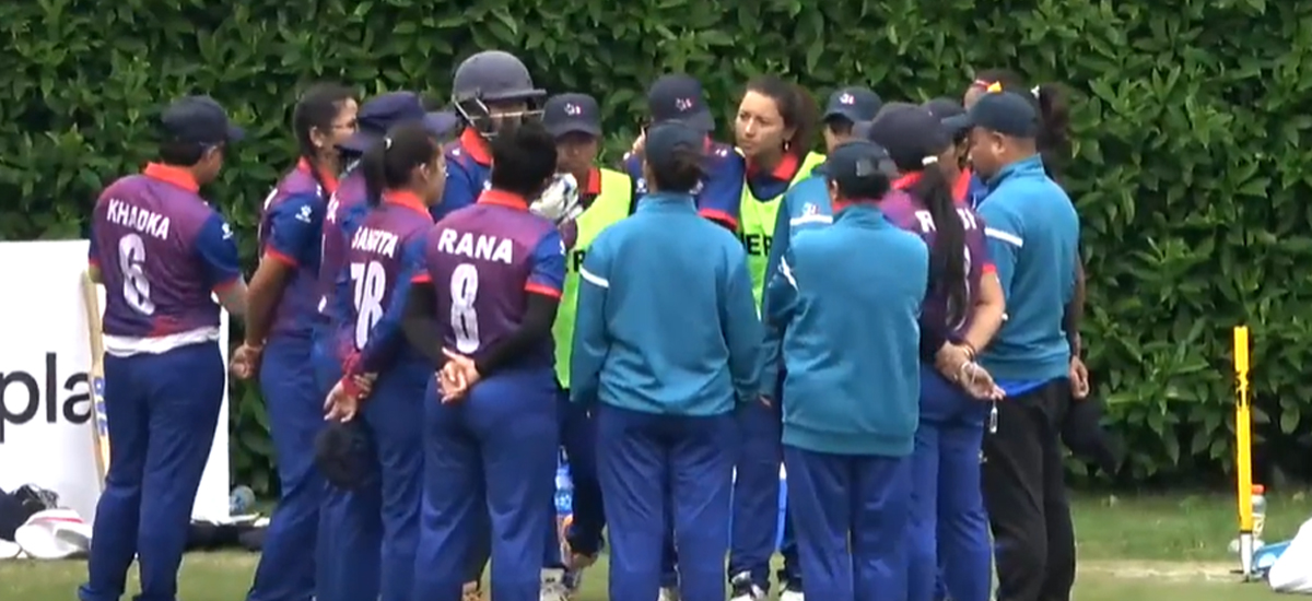 महिला टी–२० क्रिकेट : नेपाल हङकङसँग पराजित