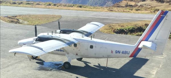 इन्जिनमा समस्या आएपछि नेपाल एयरलाइन्सको विमान हुम्लामा रोकियो