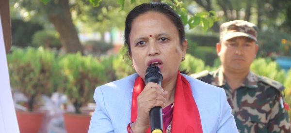 गणतन्त्रमा गल्ती गर्नेलाई छुट हुँदैन भन्ने भाष्य स्थापित भएको छ : मन्त्री शर्मा