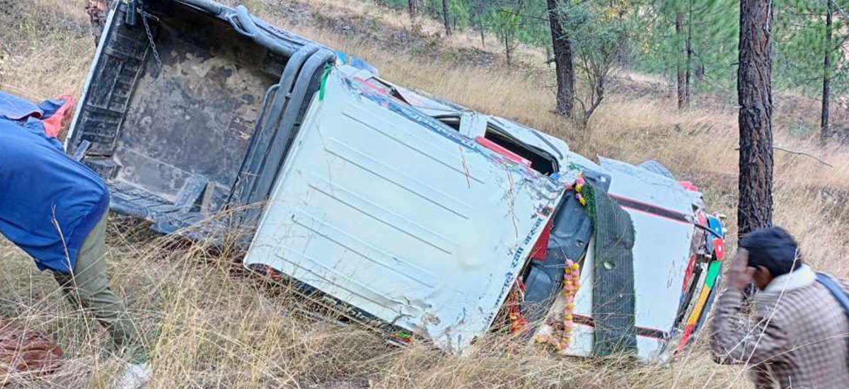 मुगुमा जीप दुर्घटना हुँदा आठजना घाइते