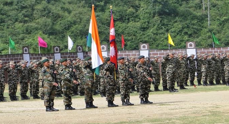 नेपाल–भारत सैन्य अभ्यास मङ्गलबारदेखि सालझण्डीमा