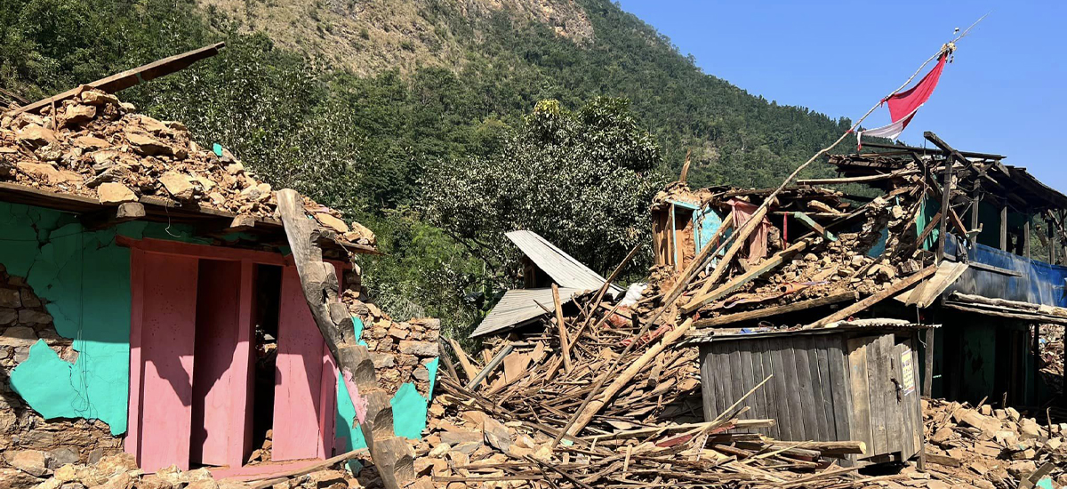 जाजरकोटका भूकम्प प्रभावितलाई अस्थायी आवास बनाउन ५० हजार रुपैयाँ दिइने