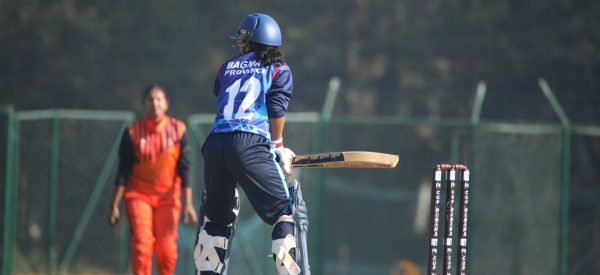 प्रधानमन्त्री कप महिला क्रिकेट : बागमतीले दियो मधेसलाई ११८ रनको लक्ष्य