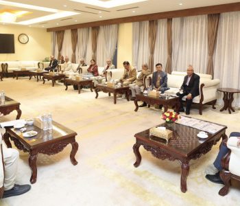एनसेलबारे छलफल गर्न बालुवाटारमा सत्तागठबन्धनको बैठक, सम्बन्धित मन्त्री र विभागीय कर्मचारी पनि सहभागी