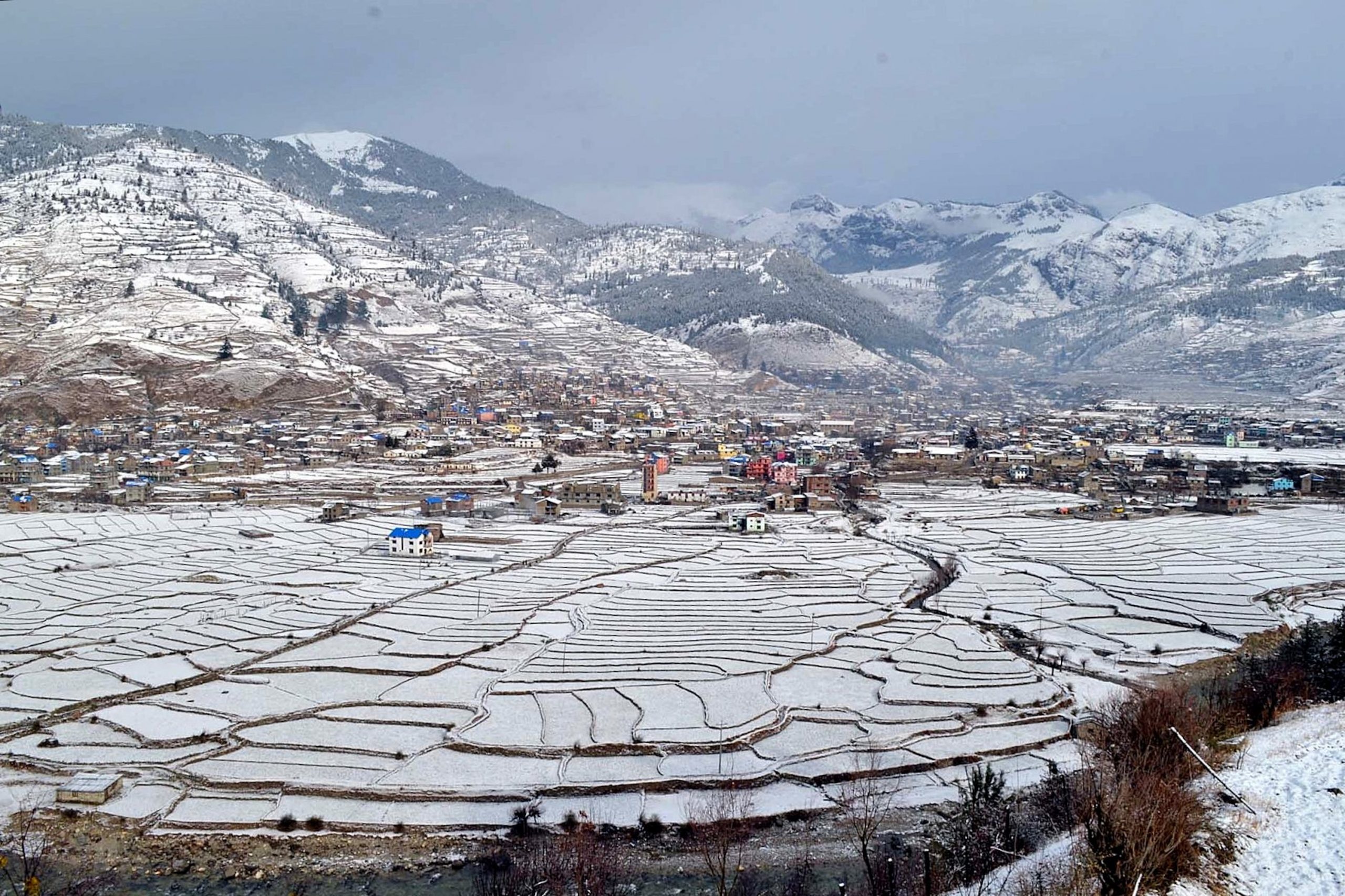 जुम्लामा अत्यधिक जाडो, जनजीवन प्रभावित