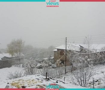 कर्णालीका हिमाली जिल्लामा हिमपात, जनजीवन प्रभावित