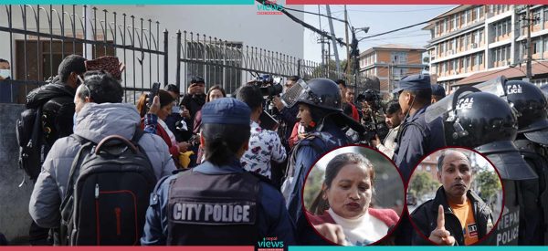 आत्मदाहको धम्की दिएकी मञ्जुसहित ‘जनयुद्ध’का घाइते सिंहदरबार छिर्न पाएनन्