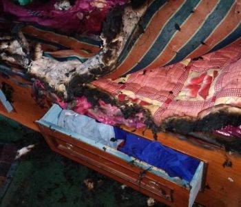 आफ्नै घरमा सुतेका वडाध्यक्षलाई ढोका थुनेर आगजनी
