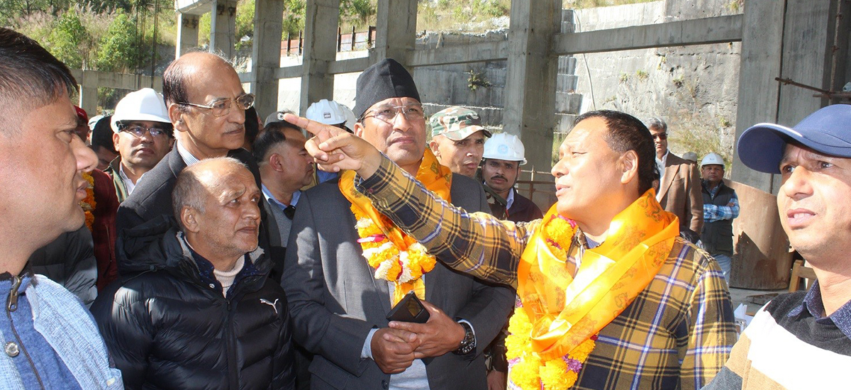 सन् २०२५ मार्चभित्र विद्युत् उत्पादन सुरु गर्ने राहुघाट जलविद्युत्‌को तयारी