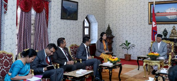 राष्ट्रपति पौडेल र श्रीलंकाका परराष्ट्रमन्त्रीबीच भेट, द्विपक्षीय सम्बन्धबारे छलफल