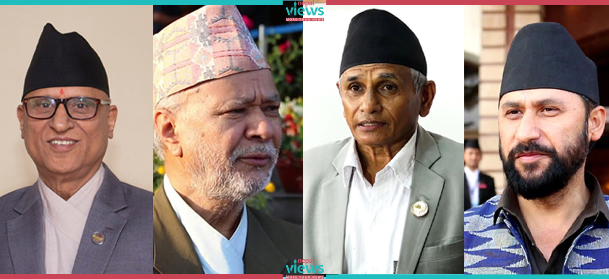 यी चार नेता, जसले पाए संवैधानिक परिषदसम्बन्धी विधेयकमा सहमति जुटाउने जिम्मा