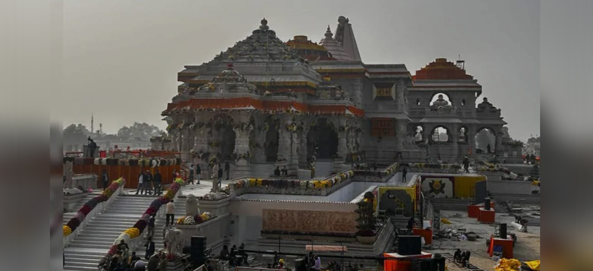 अयोध्यामा नवनिर्मित राममन्दिरमा आज प्राण प्रतिष्ठा गरिदै, प्रधानमन्त्री मोदी ११ दिनदेखि उपवासमा