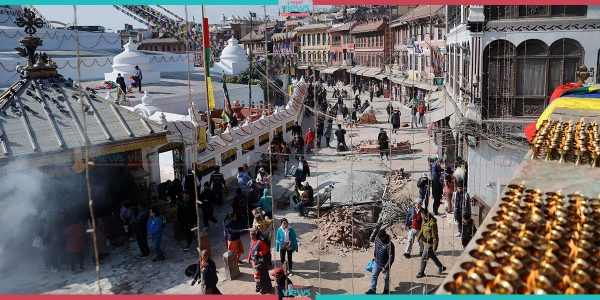 बौद्धनाथ परिसरको मर्मत-सम्भार अन्तिम चरणमा (तस्वीरहरू)