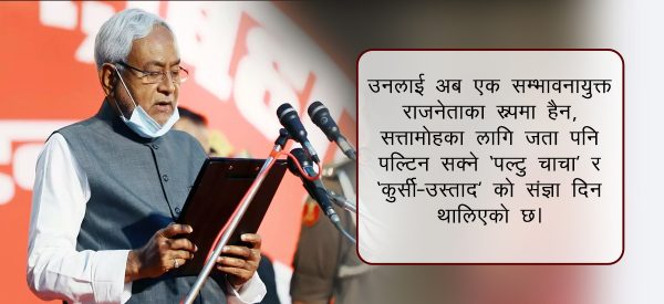 नीतीश कुमारको राजनीतिक यात्रा : ‘सुशासन बाबु’देखि ‘कुर्सी-उस्ताद’सम्म
