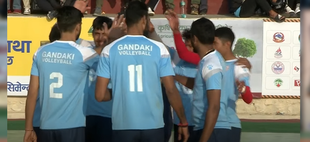 टाइगर कपमा एपीएफलाई हराउँदै गण्डकी फाइनलमा