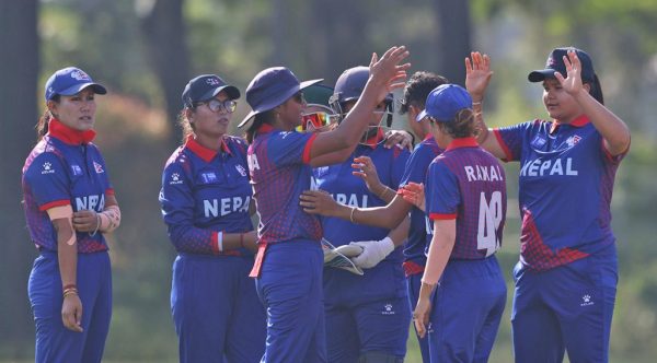 एसीसी महिलाकप क्रिकेटमा नेपालको लगातार दोस्रो जित