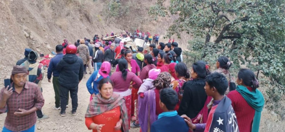 पाल्पामा जीप दुर्घटना हुँदा ८ जनाको मृत्यु