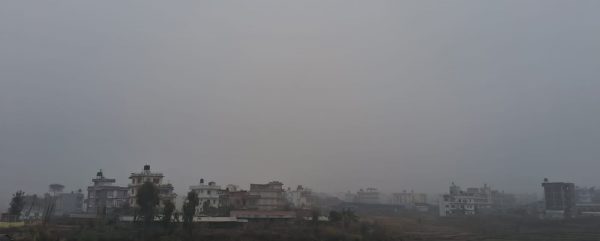 काठमाडौं बिहानैदेखि धुम्म, दिउँसो वर्षा हुने