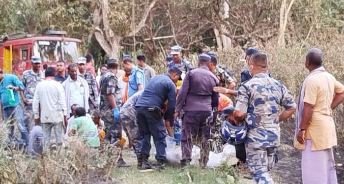 धनुषामा आगलागी हुँदा जलेर एक महिलाको मृत्यु