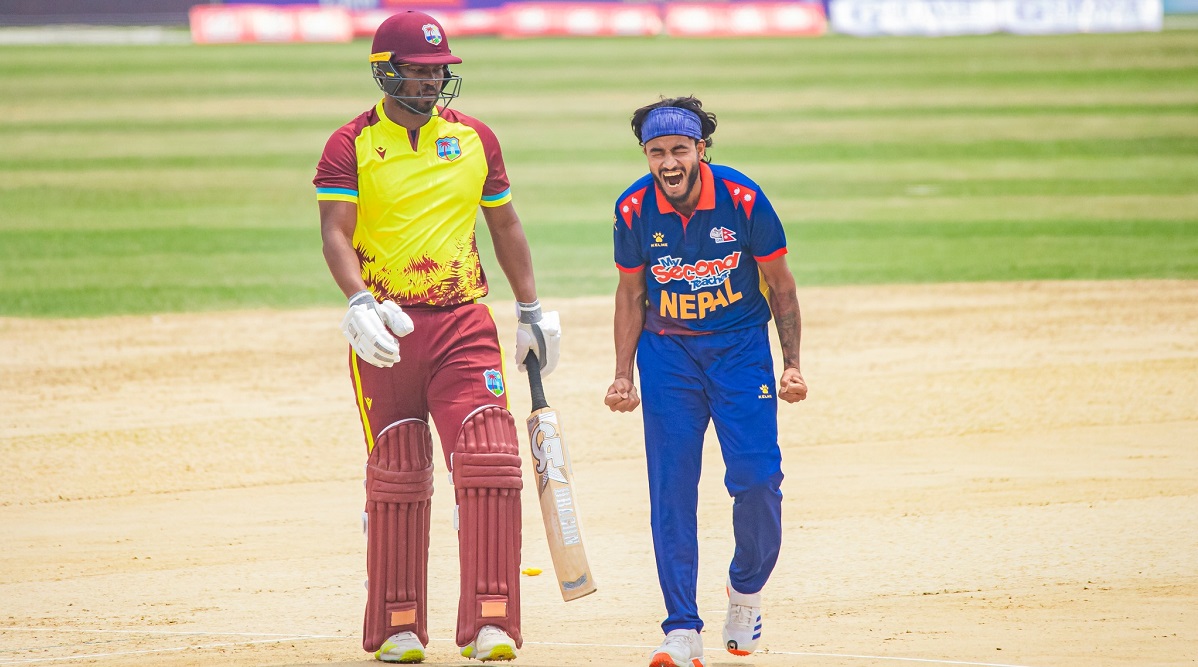 वेस्ट इन्डिज ‘ए’विरुद्ध नेपाललाई पहिलो विकेट