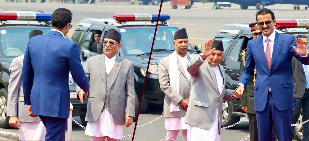 कतारका अमिरको भ्रमणबाट पर्यटन व्यवसायी उत्साहित