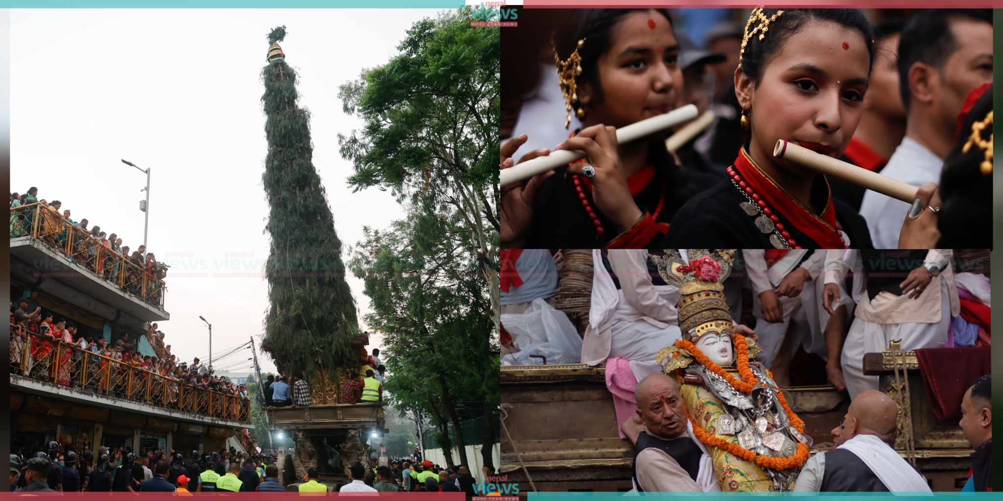 सुरु भयो सेतो मत्स्येन्द्रनाथको रथयात्रा (तस्वीरहरु)