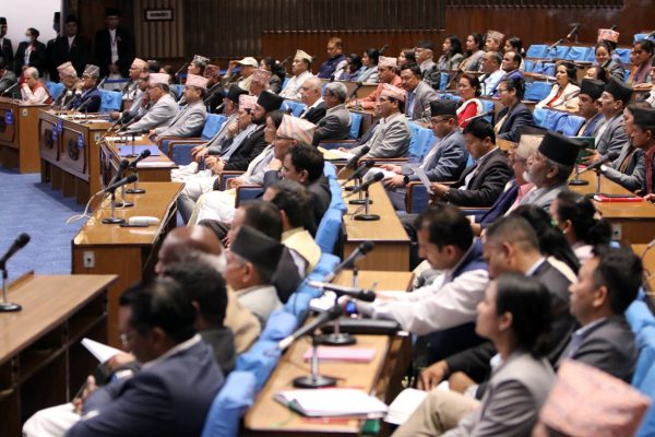 संसद्को संयुक्त बैठकमा आज नीति तथा कार्यक्रम प्रस्तुत हुने