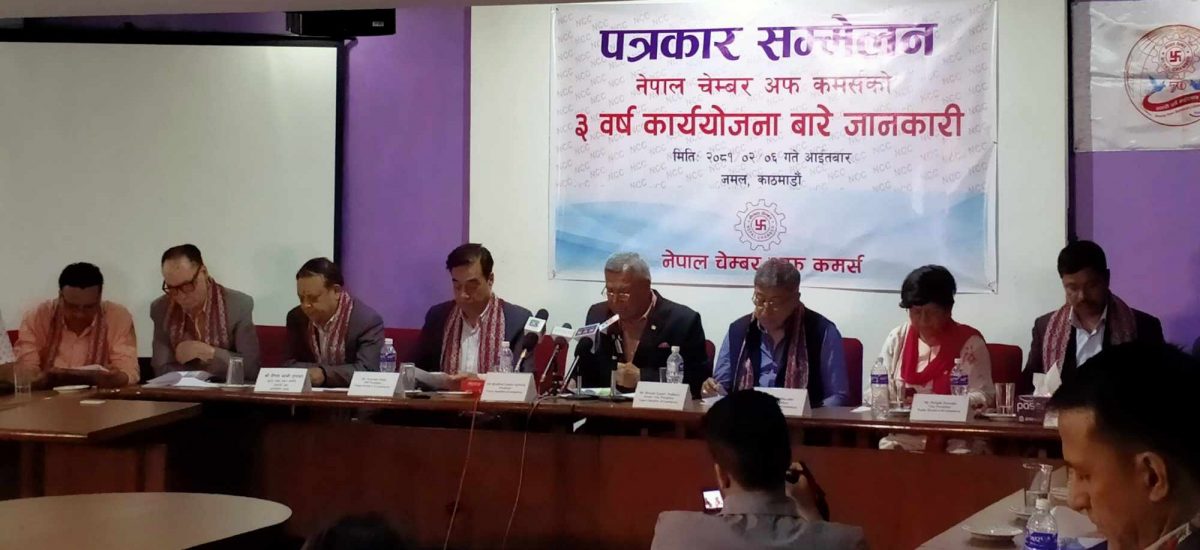 वार्षिक २० प्रतिशतका दरले रोजगारी सिर्जना गर्ने चेम्बरको कार्य योजना