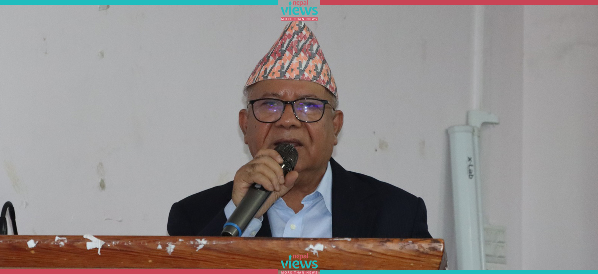 माधव नेपाल भन्छन् – अहिलेको सत्ता समीकरण तात्कालिक सहकार्य मात्रै हो, बद्लिन सक्छ