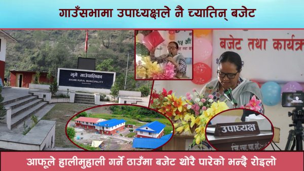 गाउँसभामा उपाध्यक्षले नै च्यातिन् बजेट, आफ्नो ‘हालीमुहाली चल्ने ठाउँ’मा बजेट थोरै भएको असन्तुष्टि (भिडिओ)
