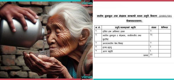 पाइला पाइलामा जातीय विभेद तर, ‘उजुरी गर्ने कसको हिम्मत ?’