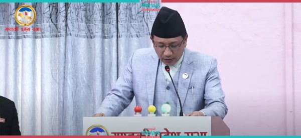 गण्डकी : राप्रपाले मुख्यमन्त्री पाण्डेलाई विश्वासको मत दिने