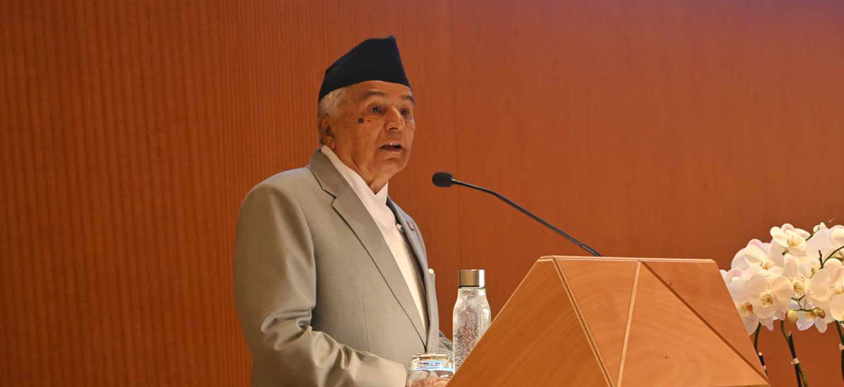 सामाजिक न्यायका लागि जलवायु न्यायलाई बिर्सन मिल्दैन : राष्ट्रपति पौडेल
