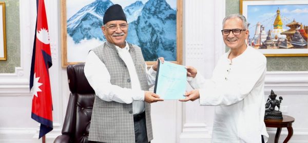 प्रधानमन्त्रीलाई भेटेर बाबुरामले भने – बुढीगण्डकी अलपत्र पर्‍यो, प्राधिकरण नबनाए आन्दोलनमा उत्रिन्छु