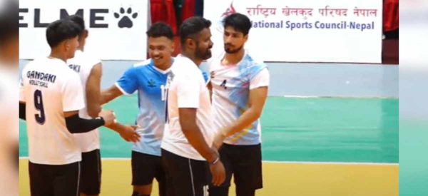 प्रधानमन्त्री कप भलिबल : एपीएफमाथि गण्डकीको जित