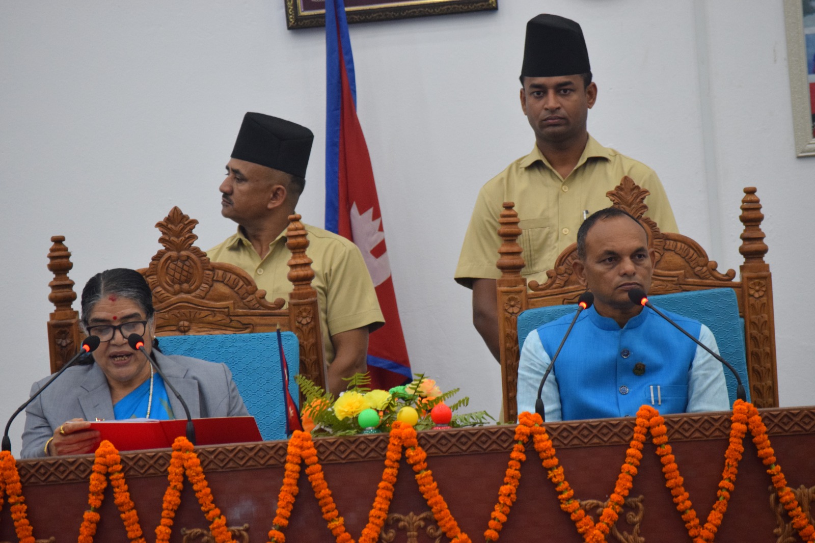 मधेश प्रदेश सरकारको नीति तथा कार्यक्रम प्रदेश सभामा पेश