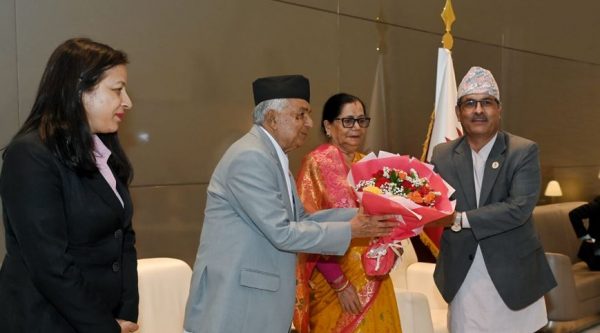 दोहा ट्रान्जिटबाट राष्ट्रपति पौडेल जेनेभा प्रस्थान