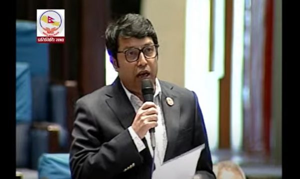 बीआरआई सम्झौता संसद्‌मा उपलब्ध गराउन सांसद बजगाईंको माग