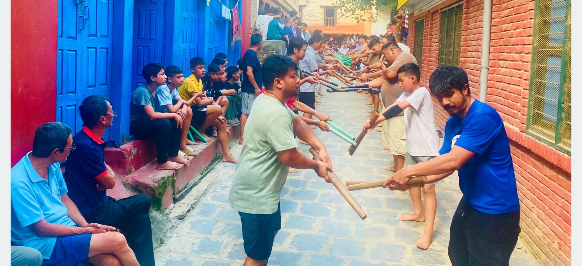नौ वर्षपछि बागलुङमा ऐतिहासिक हनुमान नाच प्रदर्शन हुँदै