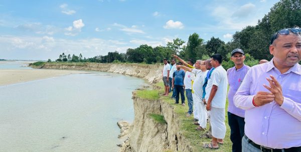 बलान नदी नियन्त्रणमा सघाउने प्रतिबद्धता
