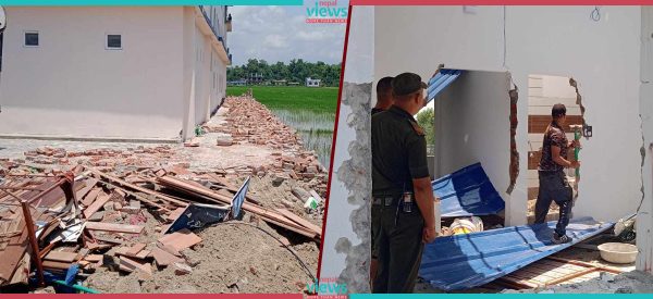 अस्पतालका लागि बनाइएको भवनमा चर्च सञ्चालन, धनगढी उपमहानगरले चलायो डोजर