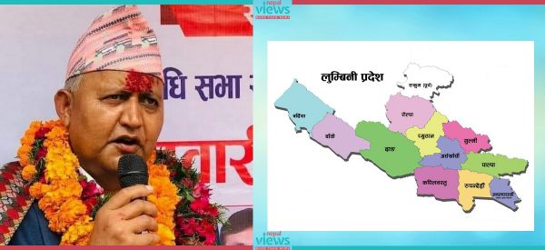 लुम्बिनीमा विष्णु पौडेल पक्षका गिरीलाई पछि पार्दै शंकर पोखरेल निकट आचार्य मुख्यमन्त्री बन्दै