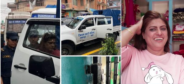 युट्युबर लिएर मनोज गजुरेलको घरमा ताला लगाउन पुगिन् मिना, आमालाई पनि लछारेपछि पक्राउ