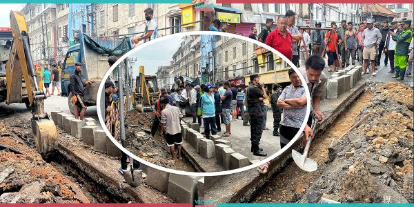 न्यूरोड क्षेत्रको सडक पेटी विस्तारबाट पछि हटे बालेन, कार्यदल बनाउने सहमतिसँगै विवाद अन्त्य