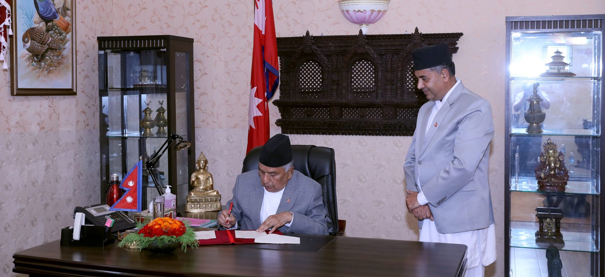 राष्ट्रपतिद्वारा तीन वटा विधेयक प्रमाणीकरण