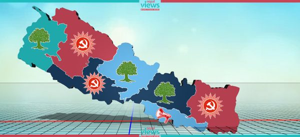 सङ्घमा कांग्रेस-एमाले गठबन्धनले प्रदेशमा पनि हलचल, कहाँ कसको सरकार ?